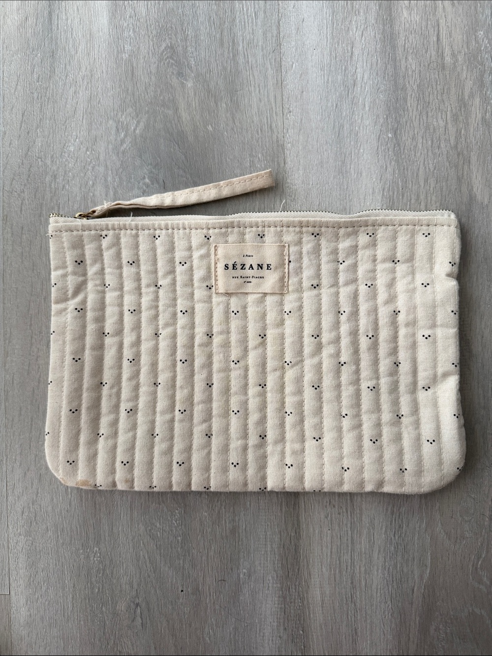 Sézane Quilted Pouch